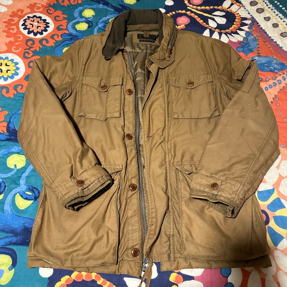J. Crew Brown Canvas Field Jacket